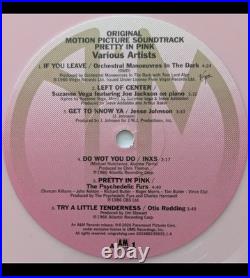 NEW Limited Edition! PRETTY IN PINK 2026 Soundtrack PINK VINYL WithHYPE STICKER