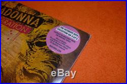 NEW&SEALED Madonna CELEBRATION 4xLP EU 180gr Vinyl Remastered Gatefold OOP RARE
