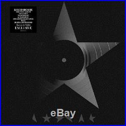 NEW SUPER RARE David Bowie Blackstar Limited Clear Vinyl LP Barnes & Noble