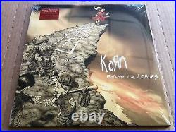 NEW SUPER RARE Korn Follow the Leader GOLD Vinyl 2xLP