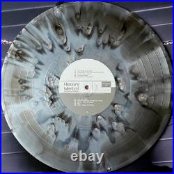 NUMBERED Cameron Winter Heavy Metal SPLATTER vinyl /1000 blood records singles