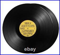 Nas & DJ Premier Autograph Light-Years 2xLP Limited SIGNED only 500 Made