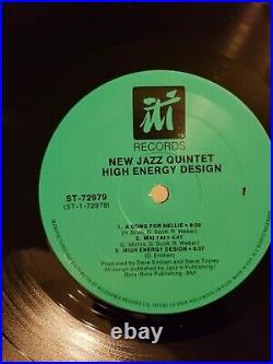 New Jazz Quintet High Energy Design Nola Private Press 1985 Pressing Jazz Funk