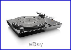 New Lenco L-175 Direct Drive Glass Vinyl Turntable Record Player