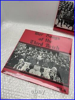 New Sealed Vinyl Wwii German War Songs Of The Third Reich Vol 1-3 1939-1945