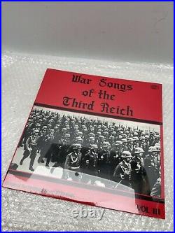 New Sealed Vinyl Wwii German War Songs Of The Third Reich Vol 1-3 1939-1945