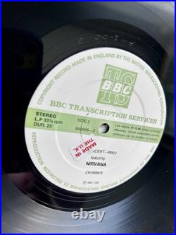 Nirvana BBC Transcription Services #666 Original Vinyl LP 1991