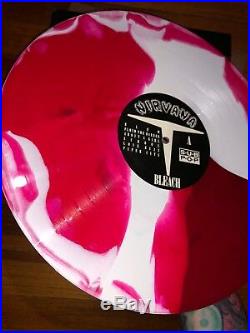 Nirvana Bleach LP Holy Grail Record Vinyl Red White Only 500 Kurt Cobain Promo