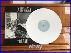 Nirvana Bleach TUPLP6 White Vinyl Lp Record EXTEMELY RARE