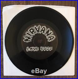 Nirvana Love Buzz / Big Cheese Vinyl Record Sub Pop Original First Press 676