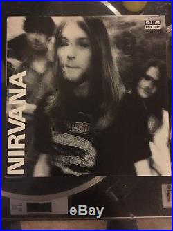 Nirvana, Love Buzz, Red Slash Promo, Sub Pop Records, Original First Pressing