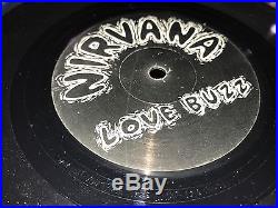 Nirvana Love Buzz Sub Pop Records Original Vinyl 1st Pressing Very Rare 662/1000