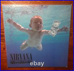 Nirvana Vinyl Records Nevermind Original First Press Factory Sealed OOP EHTF