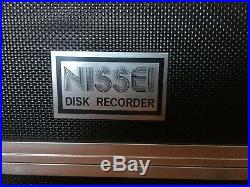 Nissei KS-7000 Disk Recorder / Japan Vinyl Cutter Maschine / Vanrock Atom