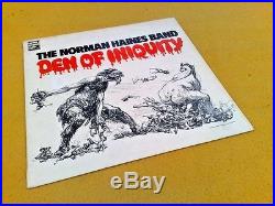 Norman Haines Band Den Of Iniquity Astonishing Uk Rarity Orig Top Withdrawn