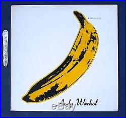 Original 1968 Andy Warhol Banana Cover The Velvet Underground & Nico Lp Vinyl