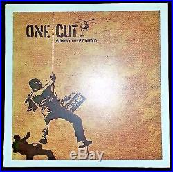 Original Banksy Artwork Onecut Grand Theft Audio Hombré Records 2x Vinyl Lp 2000