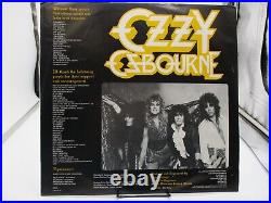 OZZY OSBOURNE The Ultimate Sin LP Record Ultrasonic Clean Shrink/Hype NM c EX