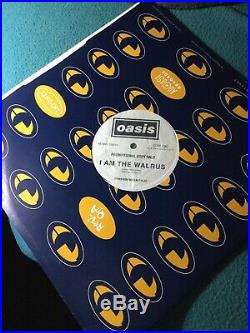 Oasis 12 Vinyl Promo I AM THE WALRUS 200 ONLY CTP190 MEGA RARE NOEL LIAM