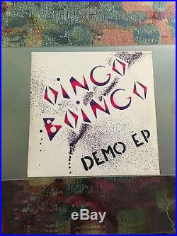 Oingo Boingo Demo EP vinyl rare record early