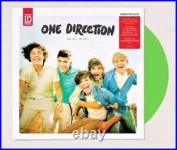 One Direction Up All Night Urban Outfitters TRANSLUCENT GREEN Vinyl LP Sealed