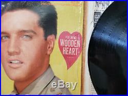 Orig. 1s /1s Elvis Presley G. I. BLUES SHRINK & Wooden Heart Sticker LSP-2256