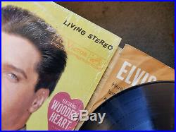 Orig. 1s /1s Elvis Presley G. I. BLUES SHRINK & Wooden Heart Sticker LSP-2256