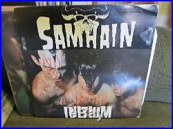 Orig LP Samhain Initium PL9-04 NO BAR CODE Misfits Danzig Plan 9 1st press'84