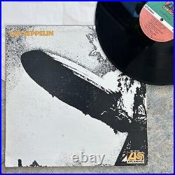 Original 1970s Led Zeppelin Debut Album LP US Press On Atlantic Records