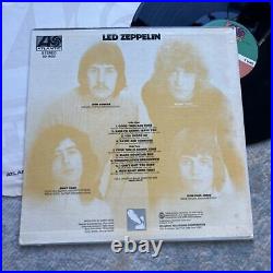 Original 1970s Led Zeppelin Debut Album LP US Press On Atlantic Records