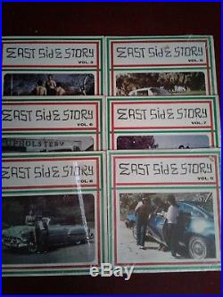 Original East Side Story Vol. 3,5,6,7,8,11 lp oldies lowrider chicano teen angels