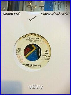 Original Northern Soul 45-roy Hamilton-crackin' Up Over You