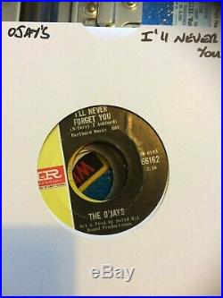 Original Northern Soul 45-the O'jays-i'll Never Forget You