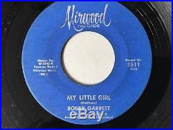 Original Northern Soul Wigan Casino R&b 7 Record My Little Girl Bobby Garrett