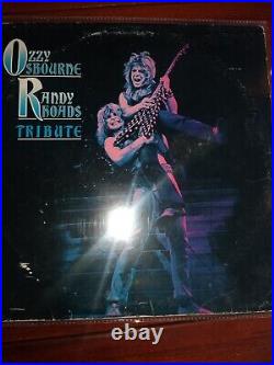 Ozzy Osbourne vinyl lot, Randy Rhoads Tribute & Just Say Ozzy original vinyl lp