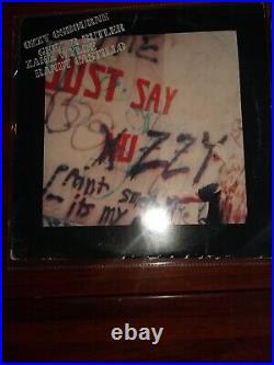 Ozzy Osbourne vinyl lot, Randy Rhoads Tribute & Just Say Ozzy original vinyl lp