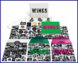 PAUL McCARNTNEY WINGS Limited Edition Color Vinyl 180-G CLEAR GREEN RED SEALED