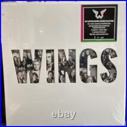 PAUL McCARNTNEY WINGS Limited Edition Color Vinyl 180-G CLEAR GREEN RED SEALED