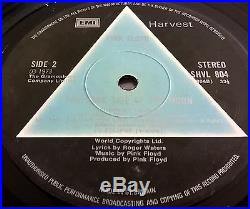 PINK FLOYD Dark Side Of The Moon UK 1st Press Solid Blue Triangle COMPLETE EX