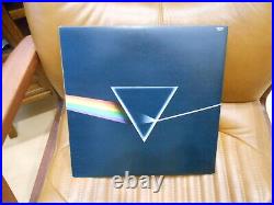 PINK FLOYD THE DARK SIDE OF THE MOON 1st PRESS UK SOLID BLUE MINT