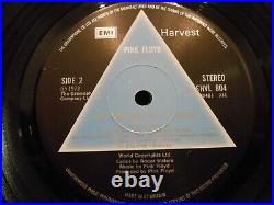 PINK FLOYD THE DARK SIDE OF THE MOON 1st PRESS UK SOLID BLUE MINT