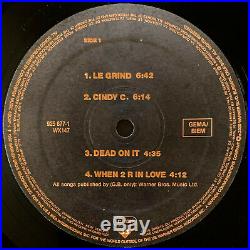 PRINCE ORIGINAL1987 German 1st PRESS -THE BLACK ALBUM- LP LIFETIME GUARANTEE