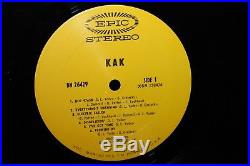 PSYCH ROCK LP KAK KAK Prog Rock / Psychedelic Rock EPIC RECORDS Yellow Label