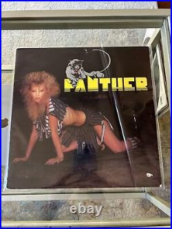 Panther Self-titled Vinyl LP With Merch Sheet (Half Wet Records GWD 90528, 1986)