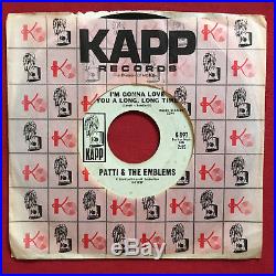 Patti & The Emblems-i'm Gonna Love You A Long Time-rare Soul Promo 45 Hear Oops