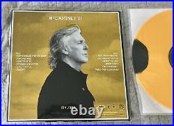 Paul McCartney III Third Man Records TMR Yellow Vinyl LP Record 333 Edition MINT
