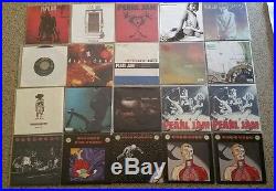 Pearl jam vinyl 20 7 inch records collection