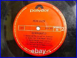 Pepe Leon Borriquito RARE LP RECORD INDIA INDIAN VG+