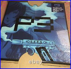 Persona 3 III Anniversary Vinyl Record Soundtrack 4 LP Color Box Set + Sticker