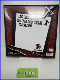 Persona 5 Soundtrack Essential Edition Vinyl Record Box Set 4 x LP iam8bit